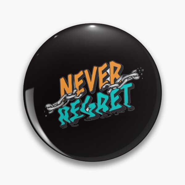 Item preview, Never Regret designed and sold by zPremium.