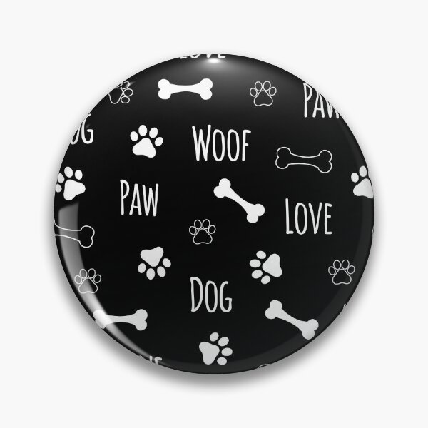 Item preview, Love Dog Paw Pattern designed and sold by KA DESIGNS.