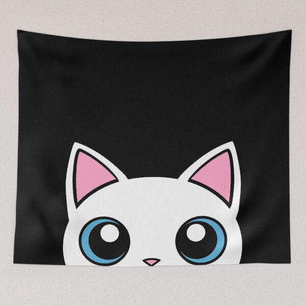 Item preview, White cat peek designed and sold by Sphynx-Ink.