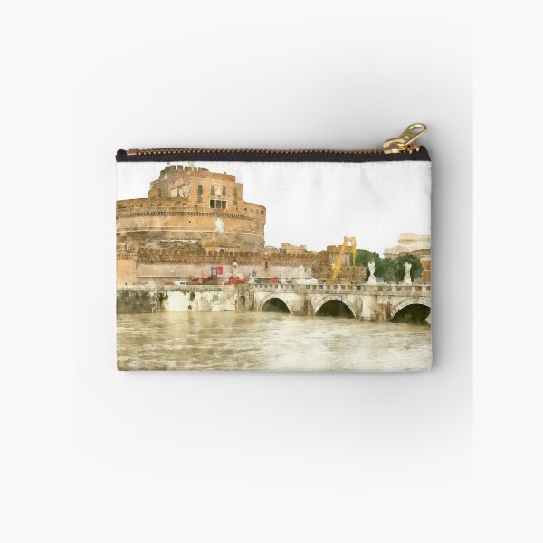 Item preview, Rome: Tiber River bridge and Saint Angel Castle designed and sold by Giuseppe Cocco.