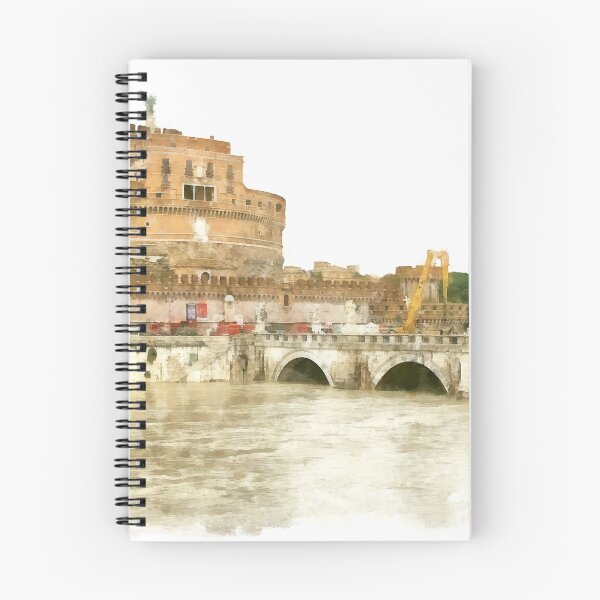 Item preview, Rome: Tiber River bridge and Saint Angel Castle designed and sold by Giuseppe Cocco.