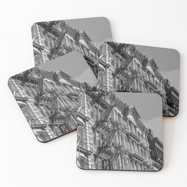 Item preview, SoHo cast iron buildings B&W designed and sold by Laurence Bruneau.