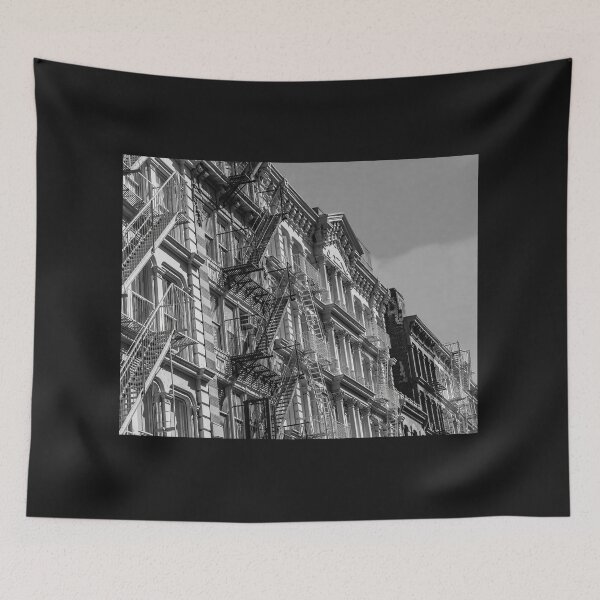 Item preview, SoHo cast iron buildings B&W designed and sold by Laurence Bruneau.