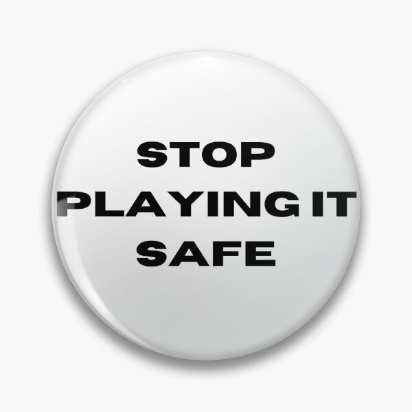 Item preview, Stop playing it safe! motivational  designed and sold by FourNuns.