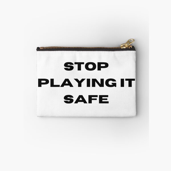 Item preview, Stop playing it safe! motivational  designed and sold by FourNuns.