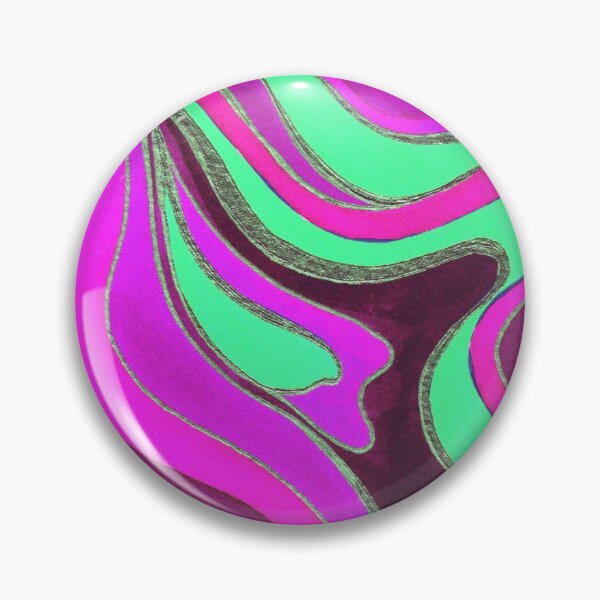 Item preview, Pink and Mint Psychedelic Marble designed and sold by Carolina Diaz.