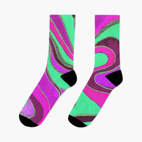 Artikelvorschau, Pink and Mint Psychedelic Marble entworfen und verkauft von Carolina Diaz.