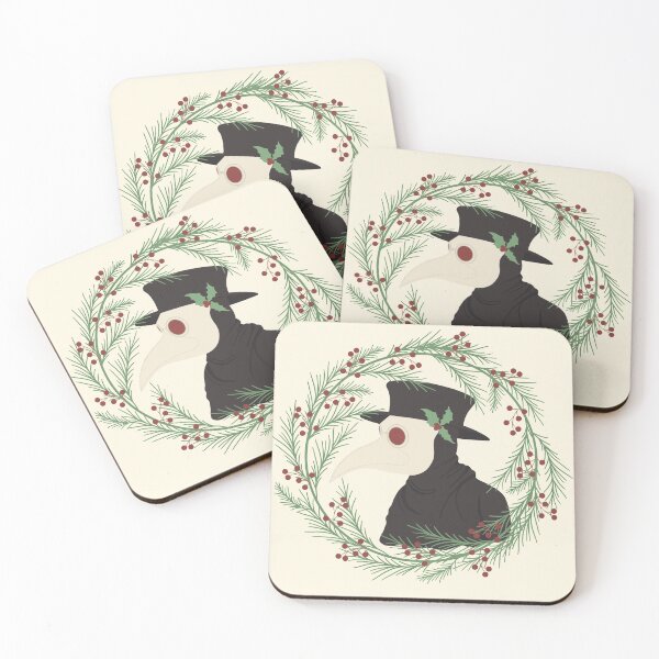 Item preview, Festive Plague Doctor (Cream) designed and sold by Alysha Newton.