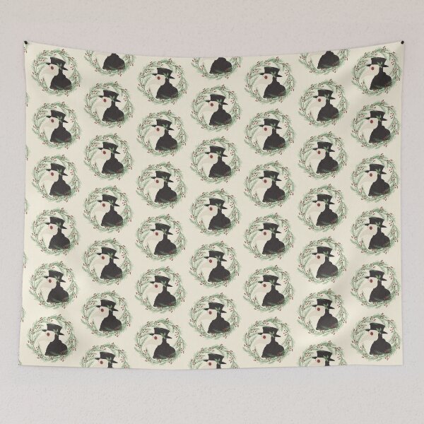 Item preview, Festive Plague Doctor (Cream) designed and sold by Alysha Newton.