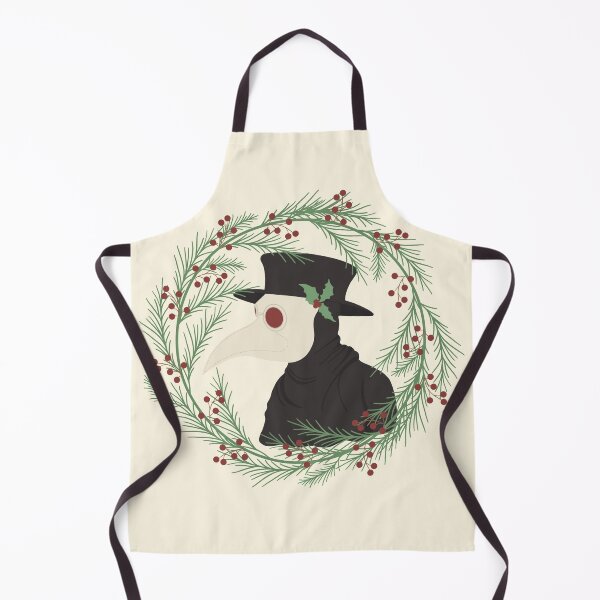 Item preview, Festive Plague Doctor (Cream) designed and sold by Alysha Newton.