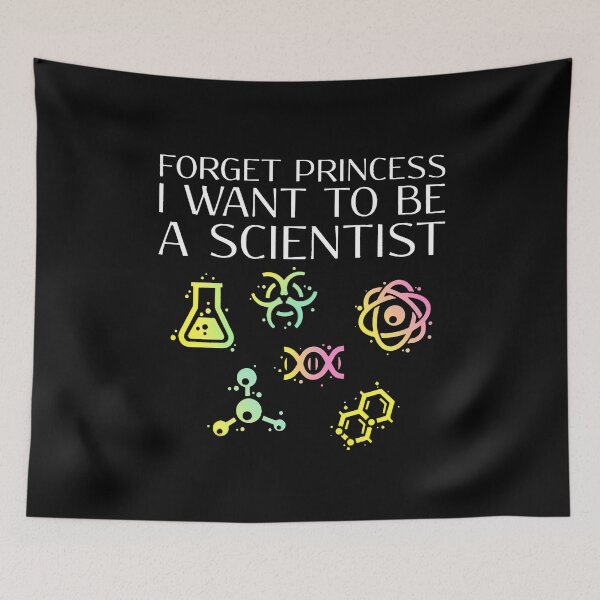 Item preview, Forget princess I want to be a scientist designed and sold by MelendezFoster.