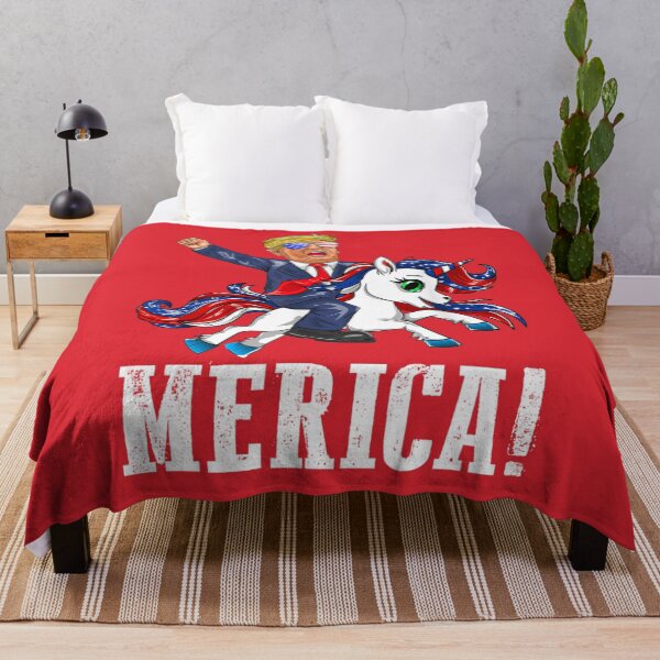 Item preview, Trump Leading the Charge Unicorn Patriotic designed and sold by TeeThePeople.