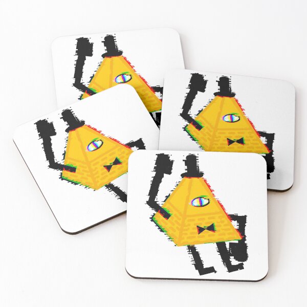 Item preview, bill cipher glitched designed and sold by dangerousfrog.