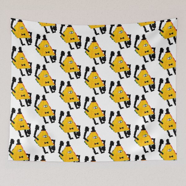 Item preview, bill cipher glitched designed and sold by dangerousfrog.