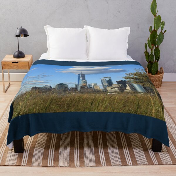 Item preview, View of Downtown Manhattan from Governors Island designed and sold by Laurence Bruneau.
