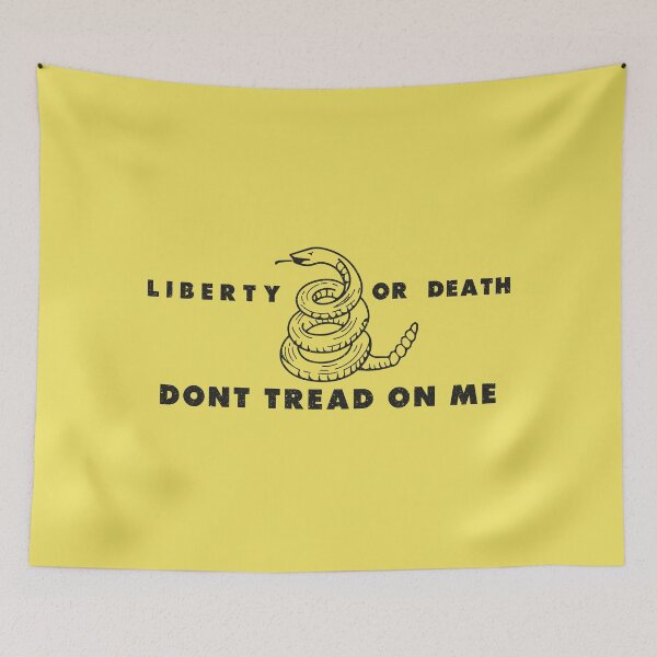 Item preview, Liberty or Death black snake designed and sold by LibertarianSt.