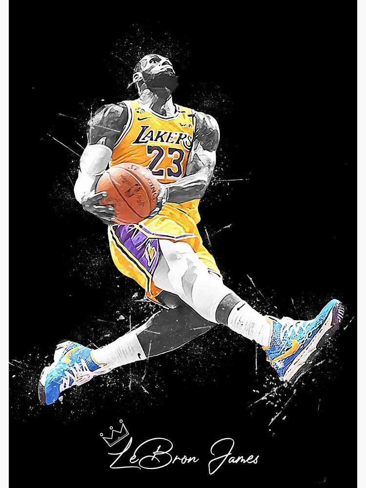 Lebron James Los Angeles poster, Basketball print, Sports wall art Poster  1 Poster for Sale by BurmaStudioArt