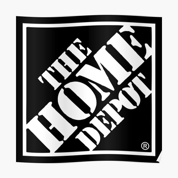 Home Depot Logo Posters Redbubble