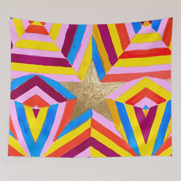 Artikelvorschau, Bright Rainbow Stars entworfen und verkauft von Carolina Diaz.