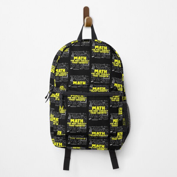 Item preview, Math: The Only Subject That Counts Funny Pun designed and sold by perfectpresents.