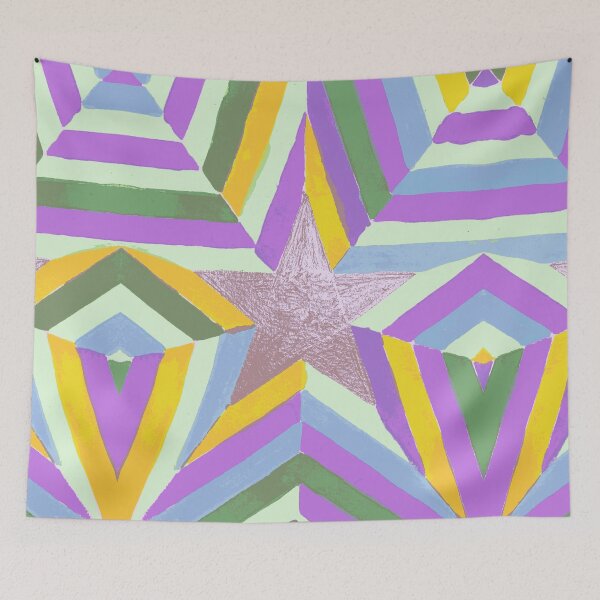 Artikelvorschau, Bright Lilac Stars entworfen und verkauft von Carolina Diaz.