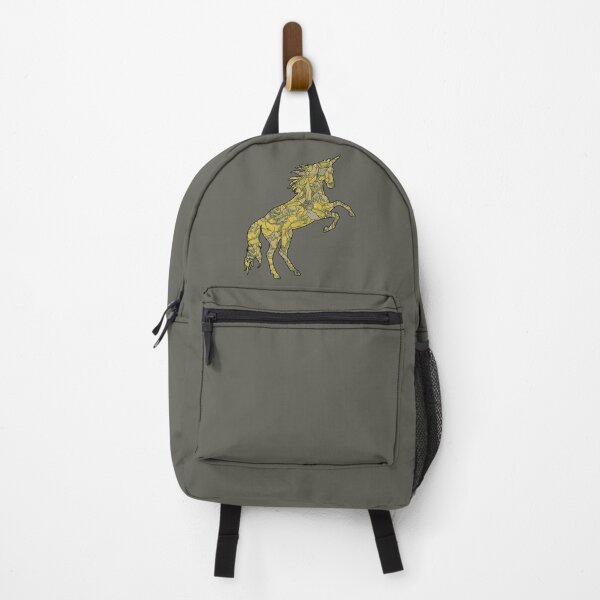 Item preview, Gold Flower Unicorn Silhouette designed and sold by CiuriTee.