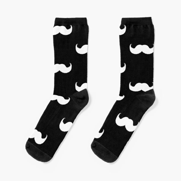 Lustige Movember Schnurrbart Wortspiele Socken
