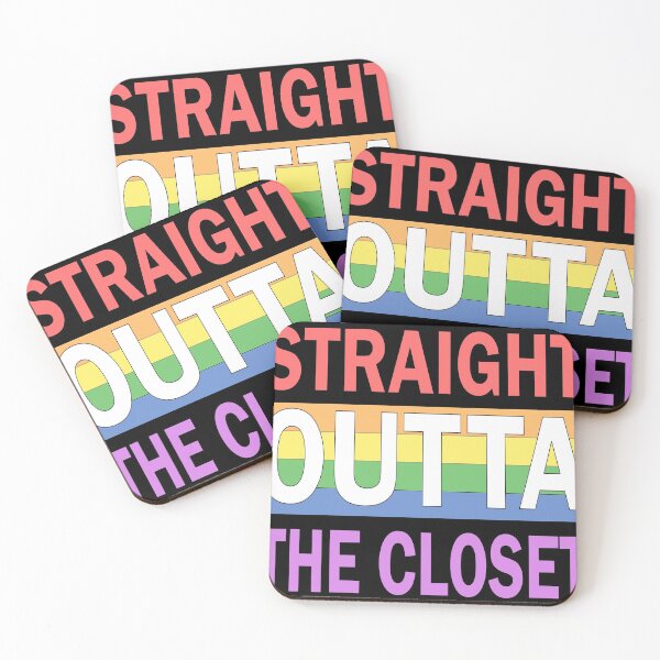 Item preview, Straight outta the closet LGBTQI+ Pride designed and sold by Yyair-Raven.