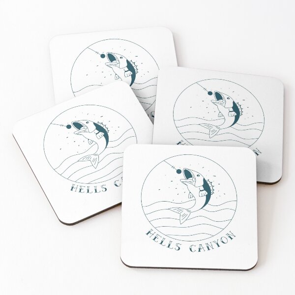 Item preview, Fish On in Hells Canyon   designed and sold by pelicanvalley.