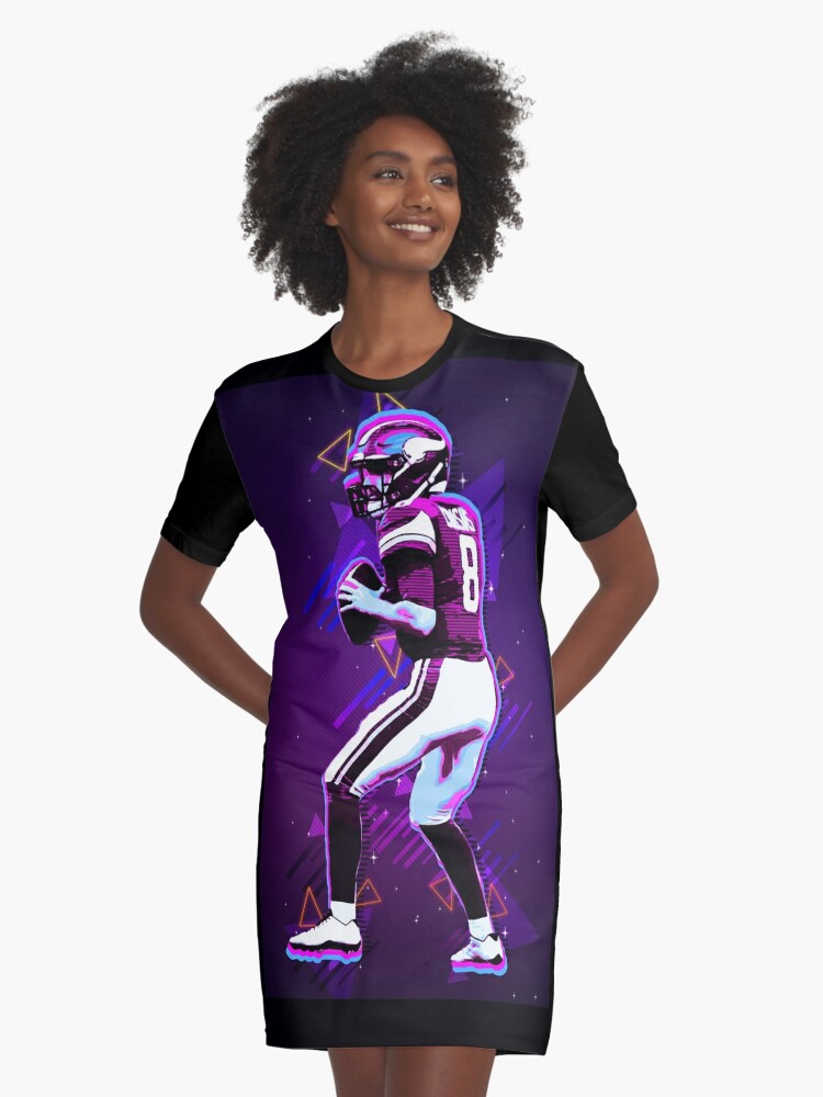 Kirk Cousins' Graphic T-Shirt Dress for Sale by dekuuu