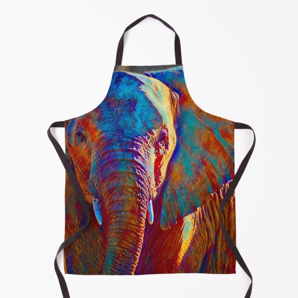 Item preview, Colorful Elephant Print designed and sold by inquestyle.