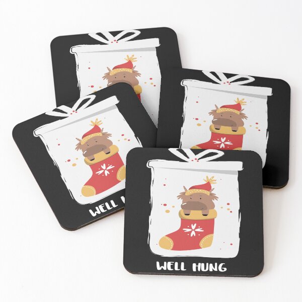 Item preview, Well Hung Funny Christmas  designed and sold by YueHeng Creates ⭐⭐⭐⭐⭐.
