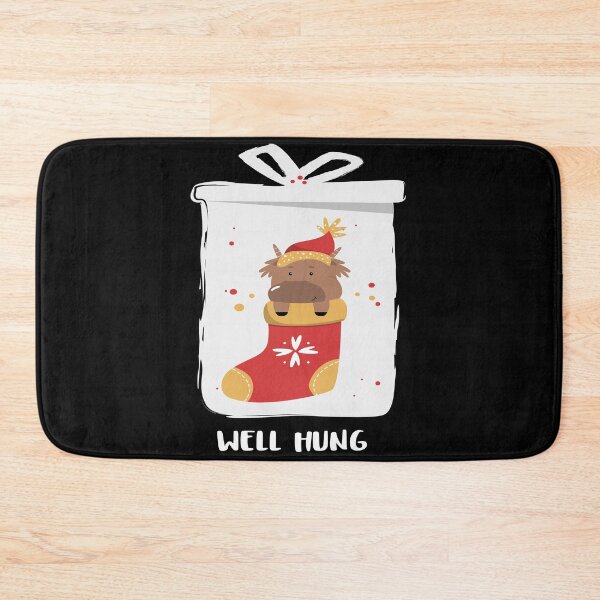Item preview, Well Hung Funny Christmas  designed and sold by YueHeng Creates ⭐⭐⭐⭐⭐.