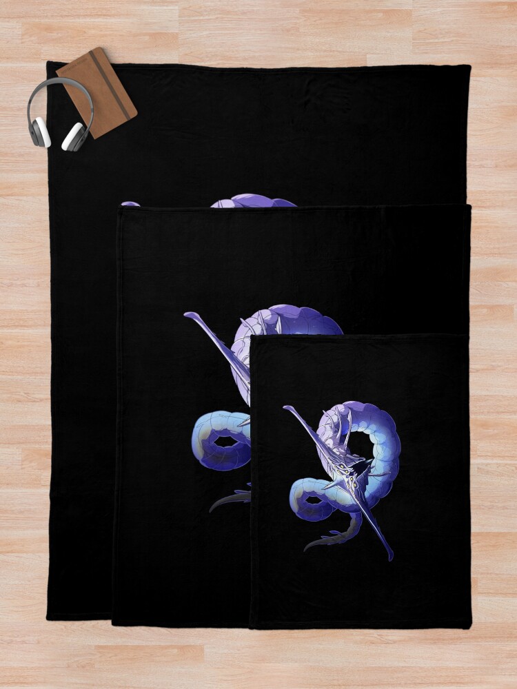 Imagen 5 de 6, Manta con la obra Leviatán fantasma, diseñada y vendida por eloisealle.