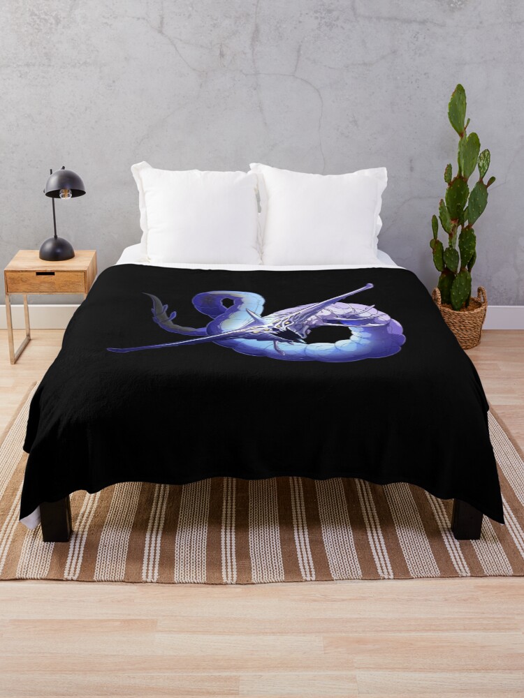 Imagen 1 de 6, Manta con la obra Leviatán fantasma, diseñada y vendida por eloisealle.