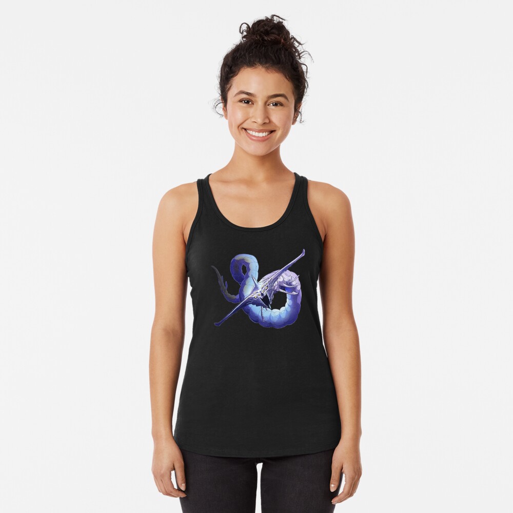 Vista previa del artículo con la obra «Camiseta con espalda nadadora», diseñado y vendido por eloisealle.