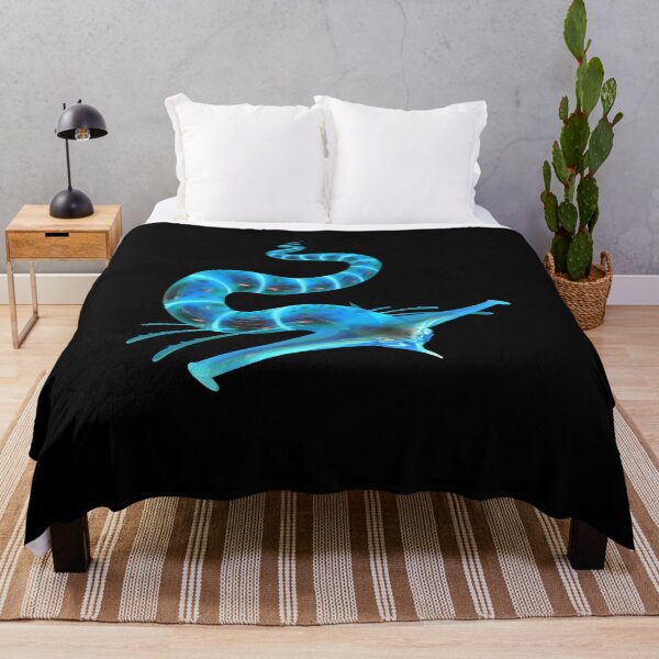Vista previa del artículo con la obra «Leviatán fantasma de Subnautica», diseñado y vendido por eloisealle.