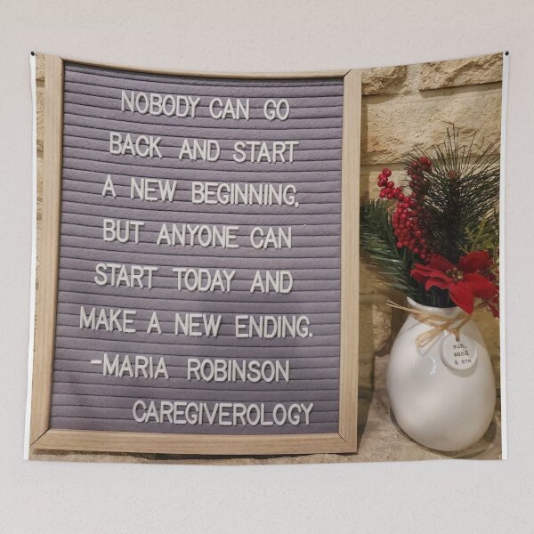Item preview, Nobody can go back and start a new beginning designed and sold by Caregiverology.