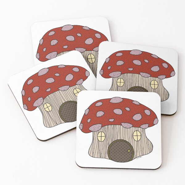 Item preview, Mushroom House  designed and sold by artsyANTcreatns.