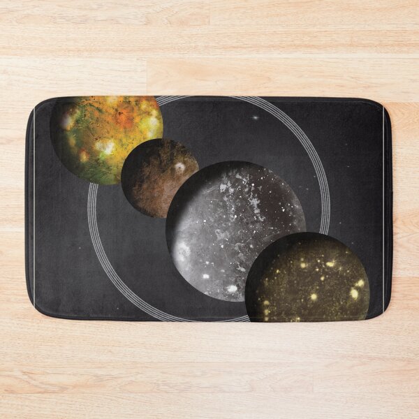 Item preview, Galilean Moons - Solar System Series designed and sold by CraniumCreek.