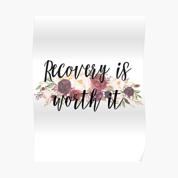 Recovery Motivation Design Poster
