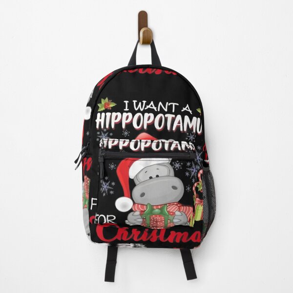 Item preview, hippotamus for christmas designed and sold by charlestmakris.