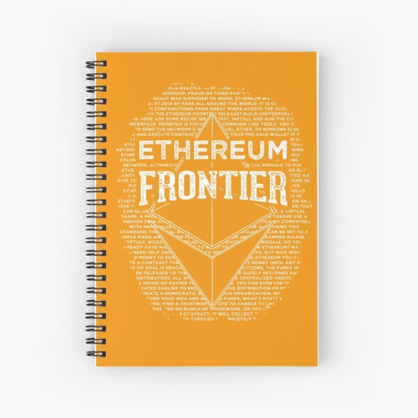 Item preview, Ethereum Frontier (orange) designed and sold by Andrea Beloque.