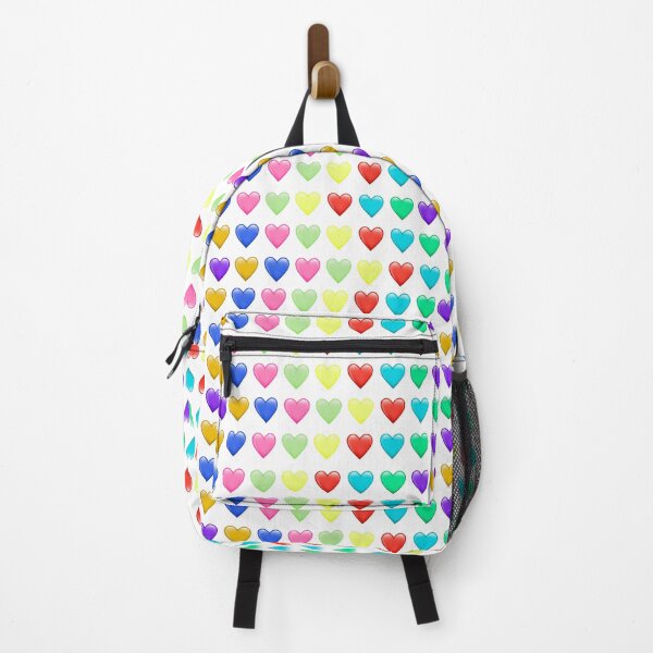 Item preview, Colors of Love - Colorful heart repeat chevron pattern designed and sold by janraydesigns.
