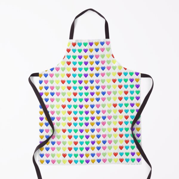 Artikelvorschau, Farben der Liebe - Buntes Herz wiederholen Chevron-Muster entworfen und verkauft von janraydesigns.