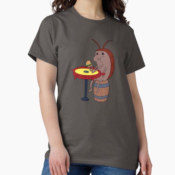 Vista previa del artículo con la obra «Cucaracha Crustáceo Crujiente», diseñado y vendido por Haley Stanaford.