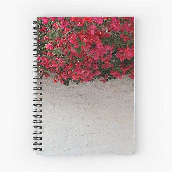 Item preview, Bougainvillea flowers against whitewashed wall  designed and sold by alokojha.