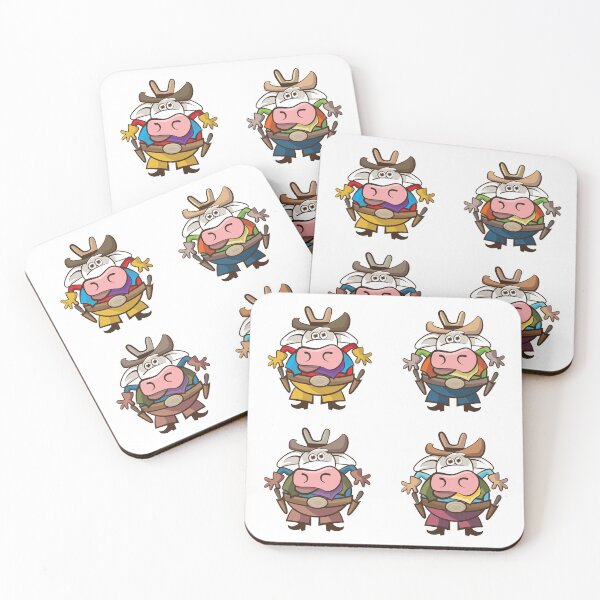 Item preview, Vacas Kawaii Cowboy Pack designed and sold by Andantino.