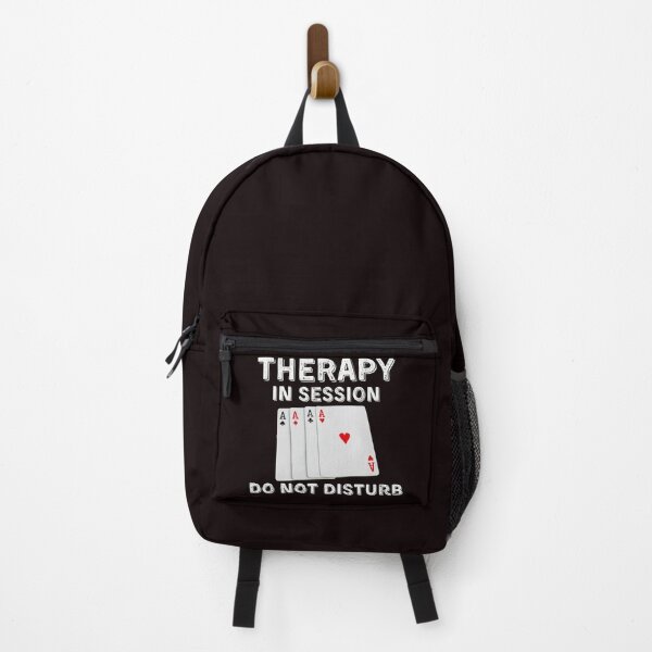Item preview, Poker Therapy in Session Do Not Disturb designed and sold by SloganExpress.