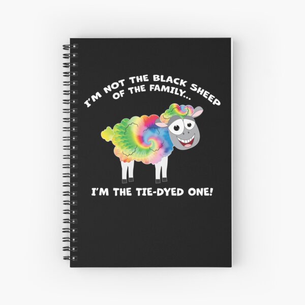 Cahier A Spirale J Aime Les Gens Etranges Le Mouton Noir Les Etranges Canards Par Alltheprints Redbubble